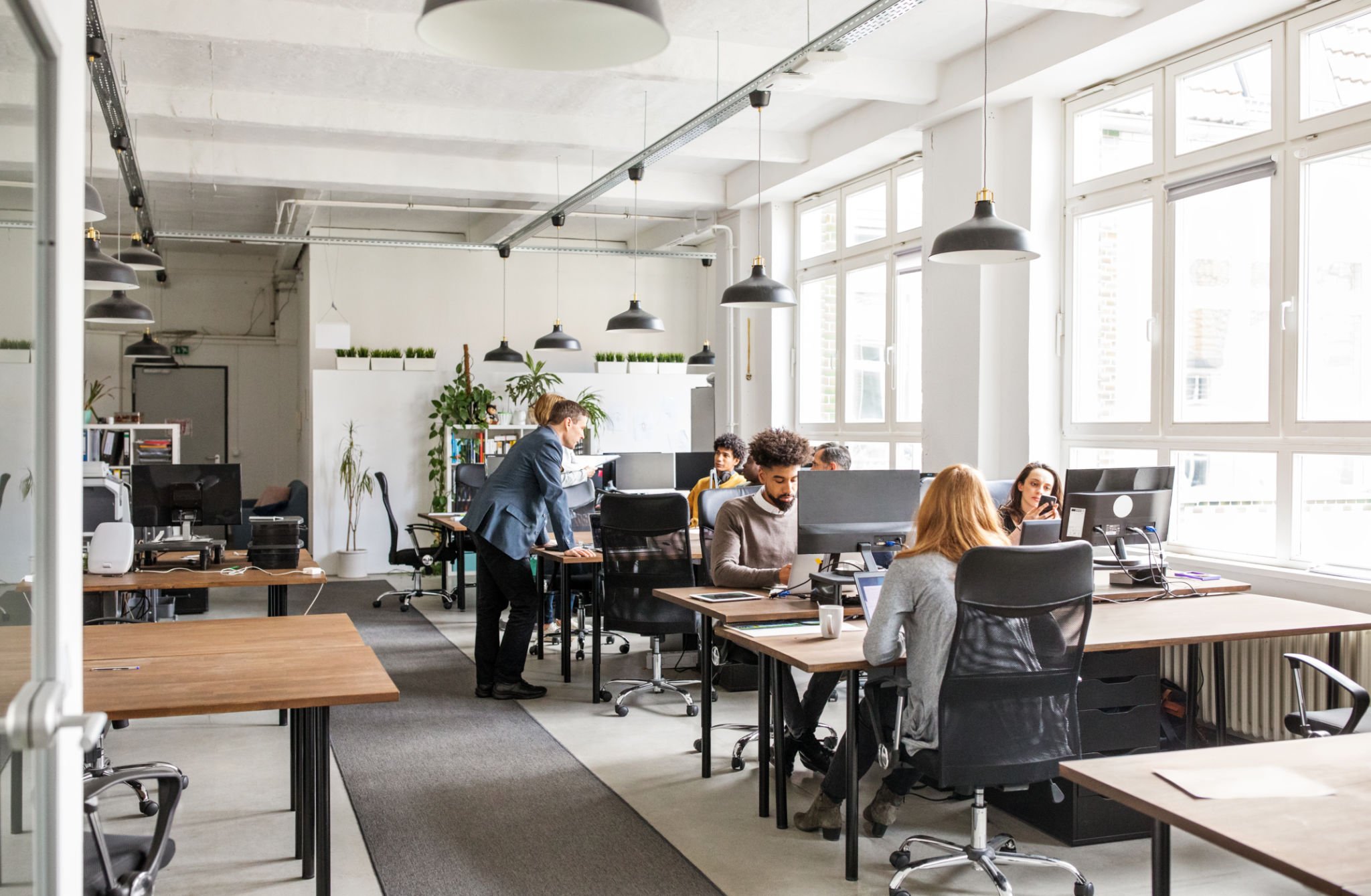 Small Business in an Office